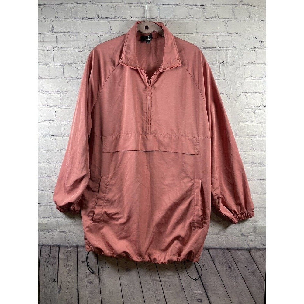Lulu’s Womens Size Medium Mauve Pink Pullover Long Jacket